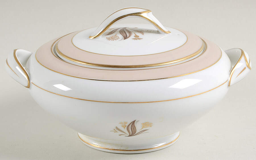 Avon Sugar Bowl & Lid by Noritake-1