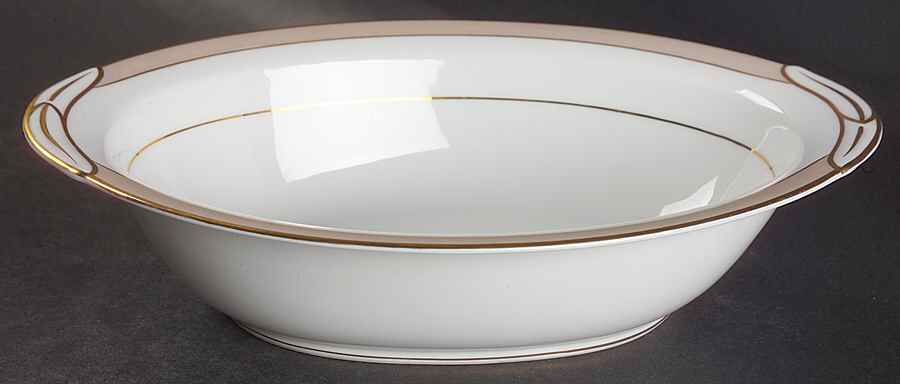 Avon 10" Oval Vegetable Bowl by Noritake-1