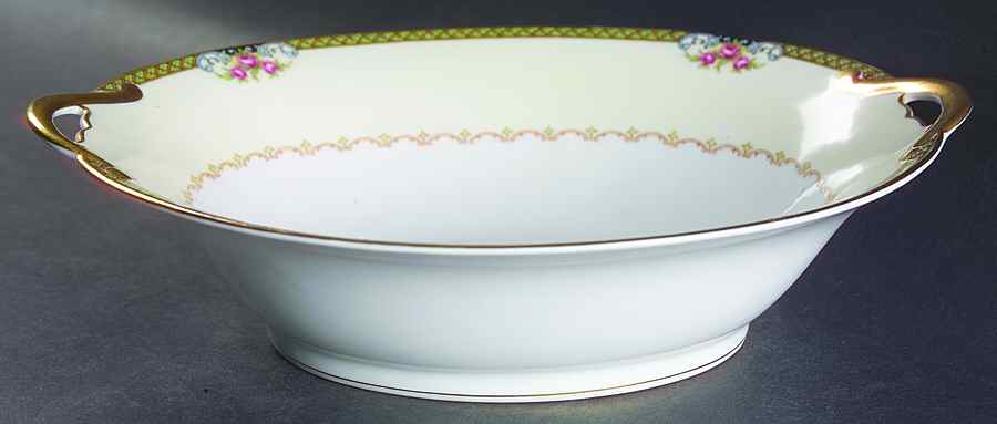 Avoca 10" Oval Vegetable Bowl by Noritake-1