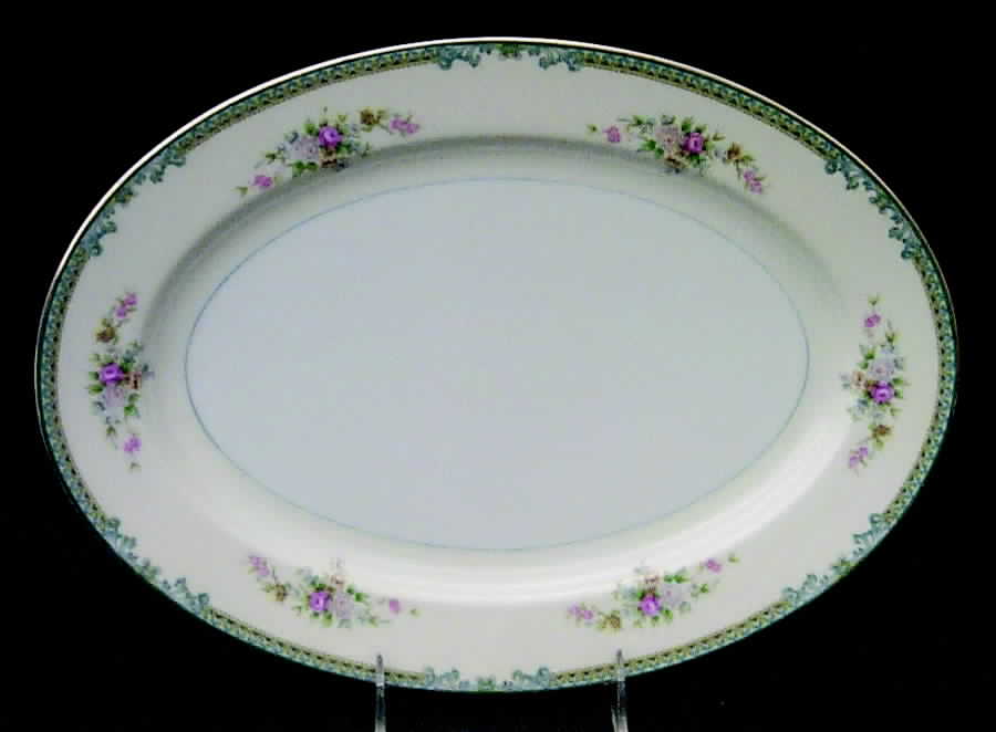 Avon 13" Oval Serving Platter by Noritake-1