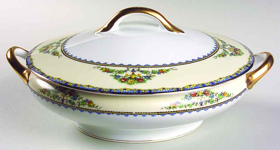 Avril Round Covered Vegetable by Noritake-1
