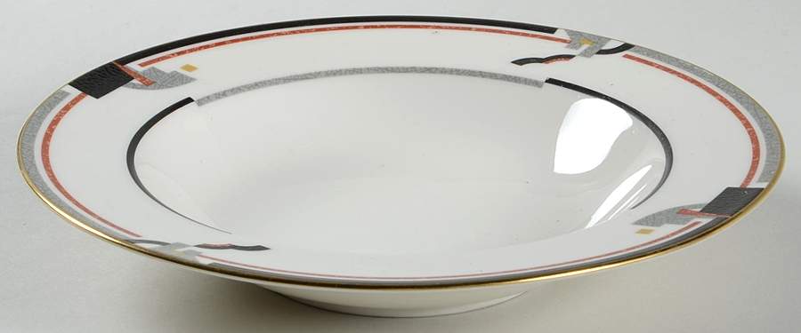Awareness Rim Soup Bowl by Noritake-1