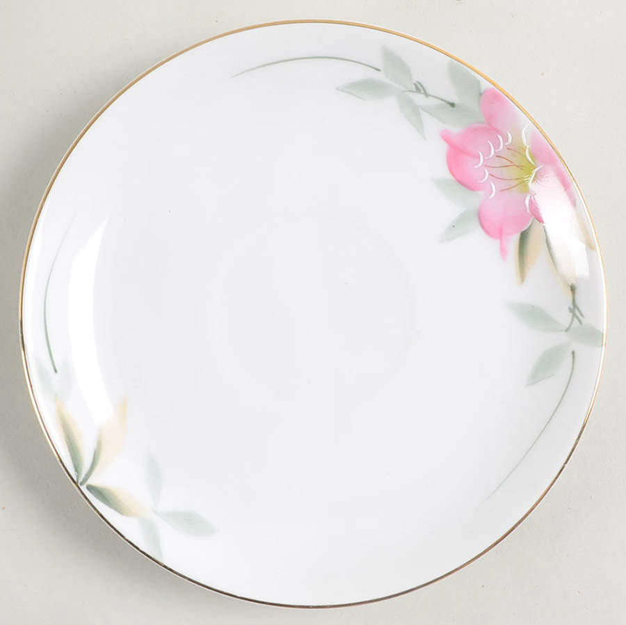 Azalea Saucer for Flat Bouillon Cup by Noritake-1