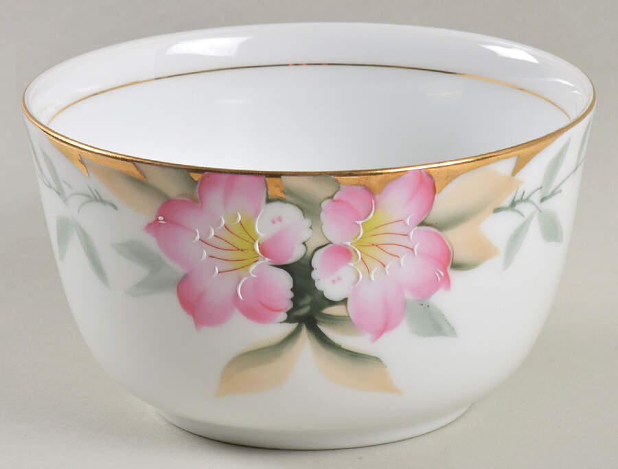 Azalea Cranberry Bowl by Noritake-1