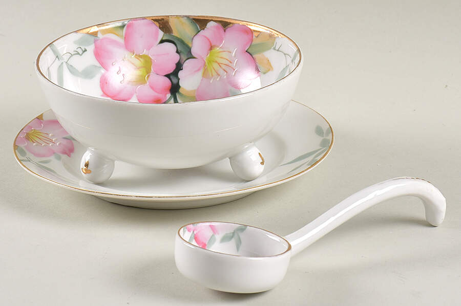Azalea 3 Piece Set, Whipped Cream Set by Noritake-1