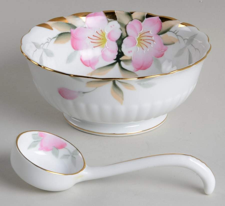 Azalea Mayonnaise & Ladle by Noritake-1