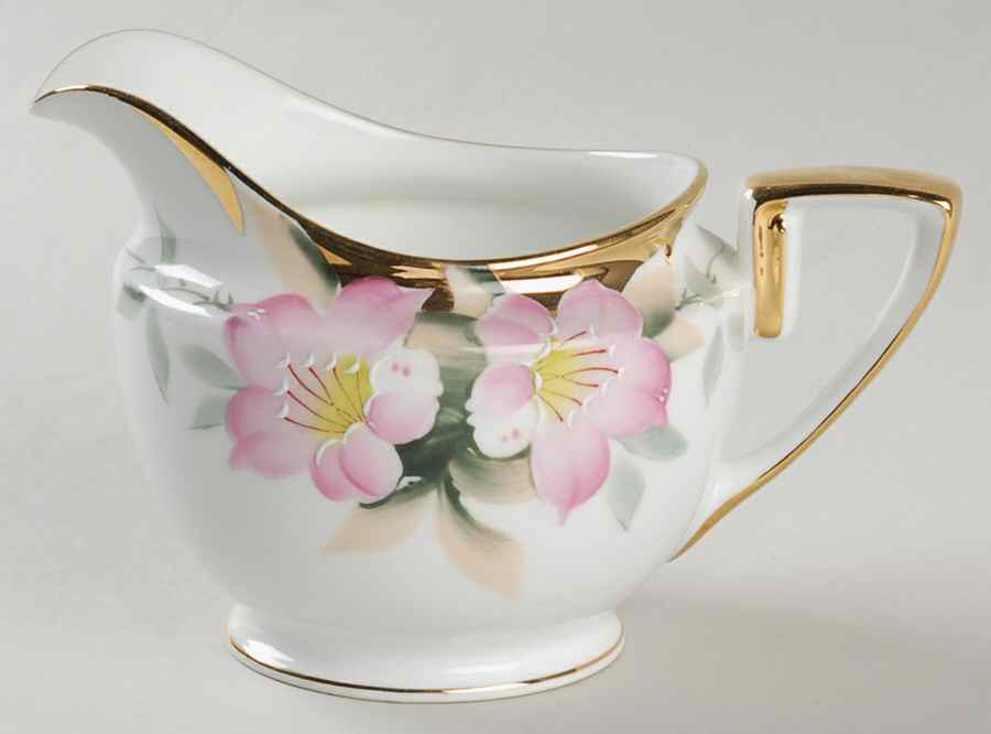 Azalea Gold Finial Creamer by Noritake-1