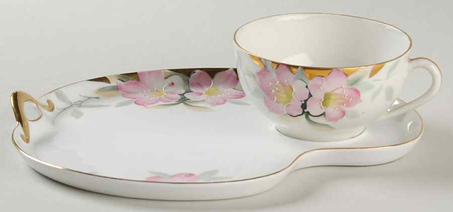 Azalea Snack Plate & Cup Set by Noritake-1