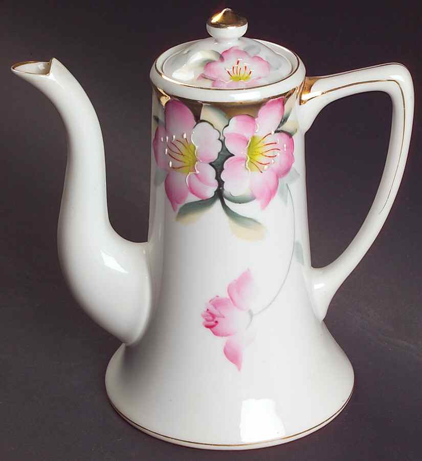 Azalea Mini Coffee Pot & Lid by Noritake-1