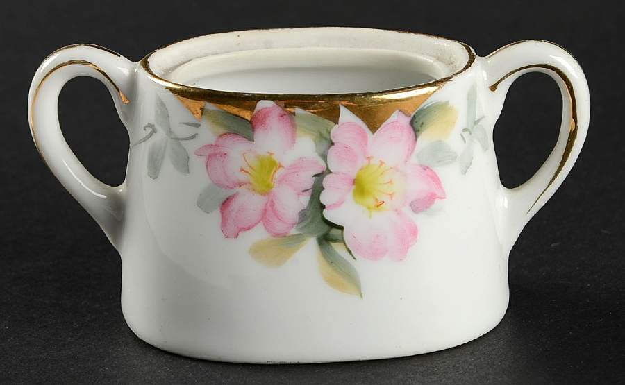 Azalea Child's Sugar Bowl No Lid by Noritake-1