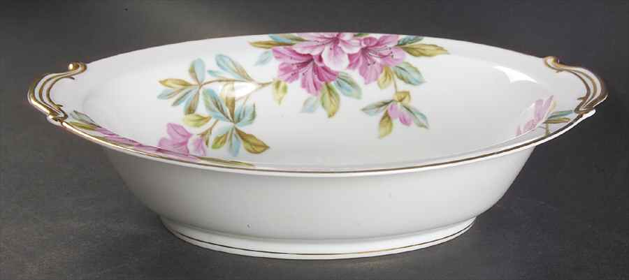 Azalea 10" Oval Vegetable Bowl by Noritake-1