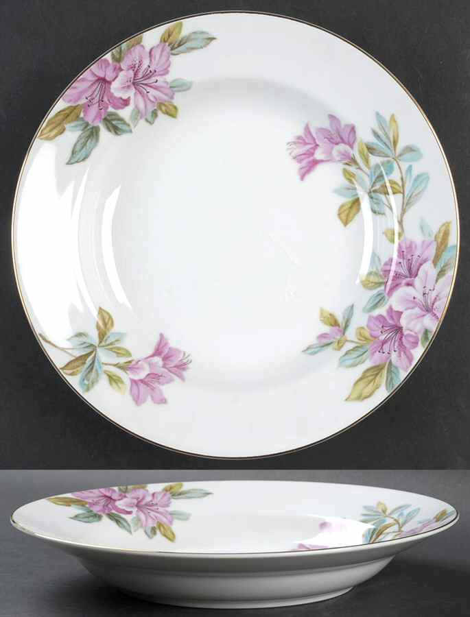 Azalea Rim Soup Bowl by Noritake-1