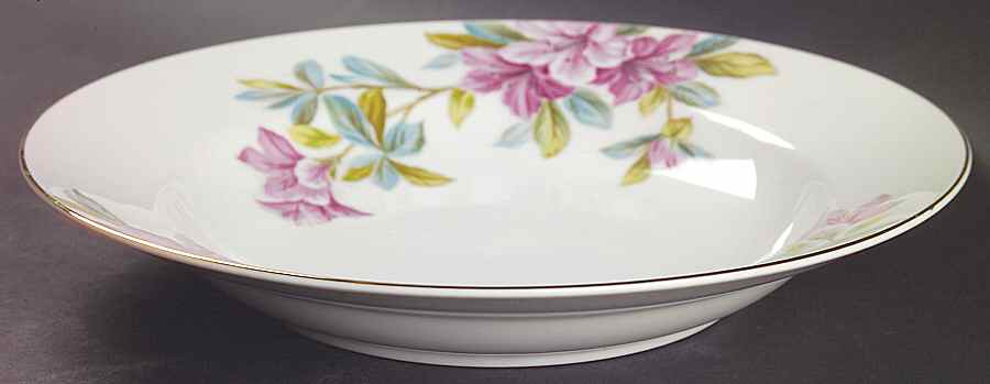 Azalea Large Rim Soup Bowl by Noritake-1