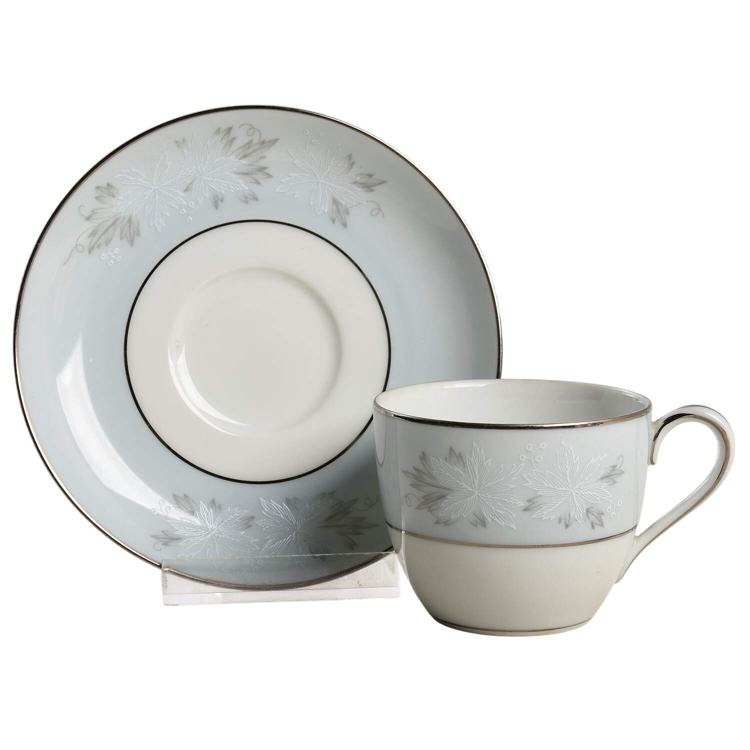 Balboa Flat Demitasse Cup & Saucer Set by Noritake-1