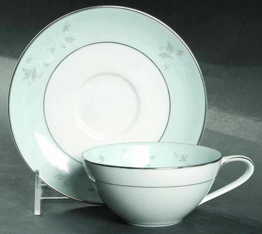 Balboa Flat Cup & Saucer Set by Noritake-1