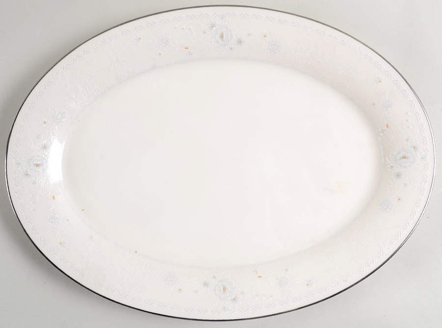 Baldwin 14" Oval Serving Platter by Noritake-1
