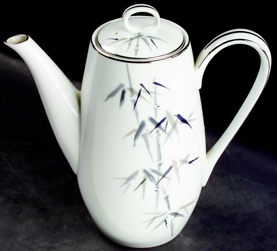 Bamboo Small Coffee Pot & Lid by Noritake-1