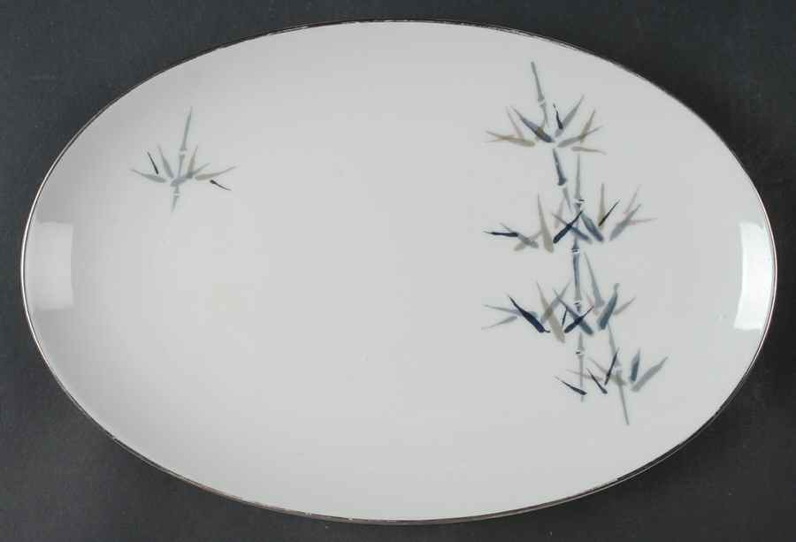 Bamboo 12" Oval Serving Platter by Noritake-1