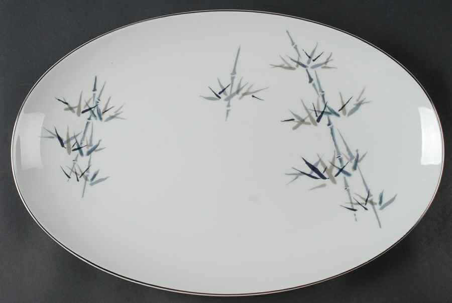 Bamboo 16" Oval Serving Platter by Noritake-1