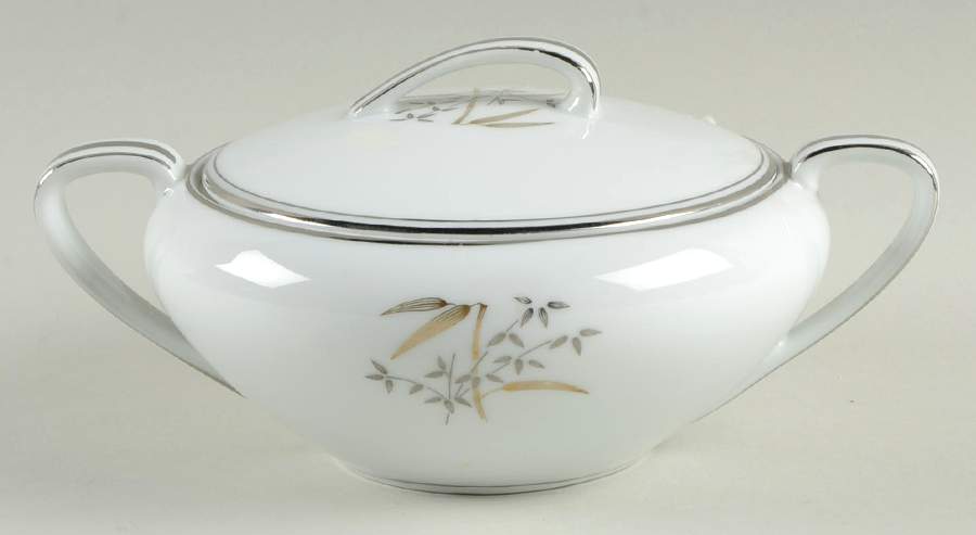 Bamburg Sugar Bowl & Lid by Noritake-1