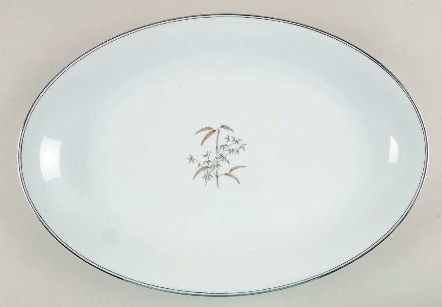Bamburg 16" Oval Serving Platter by Noritake-1