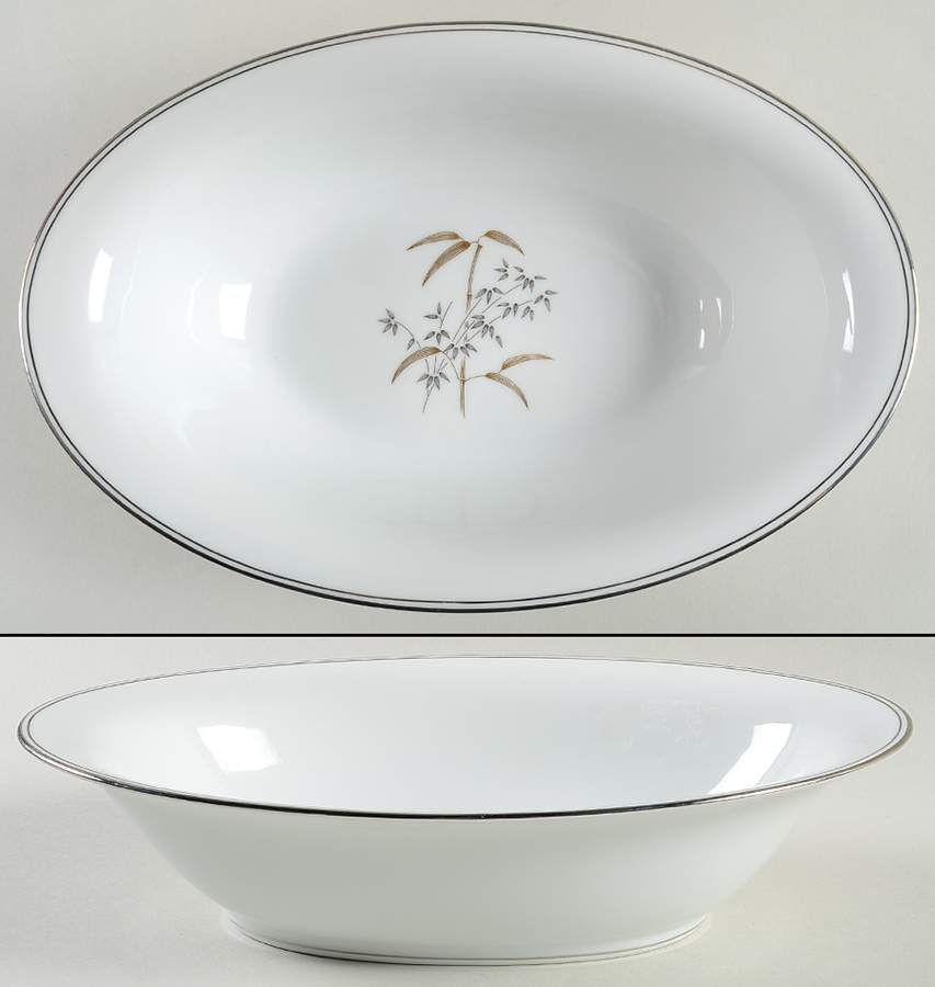 Bamburg 10" Oval Vegetable Bowl by Noritake-1