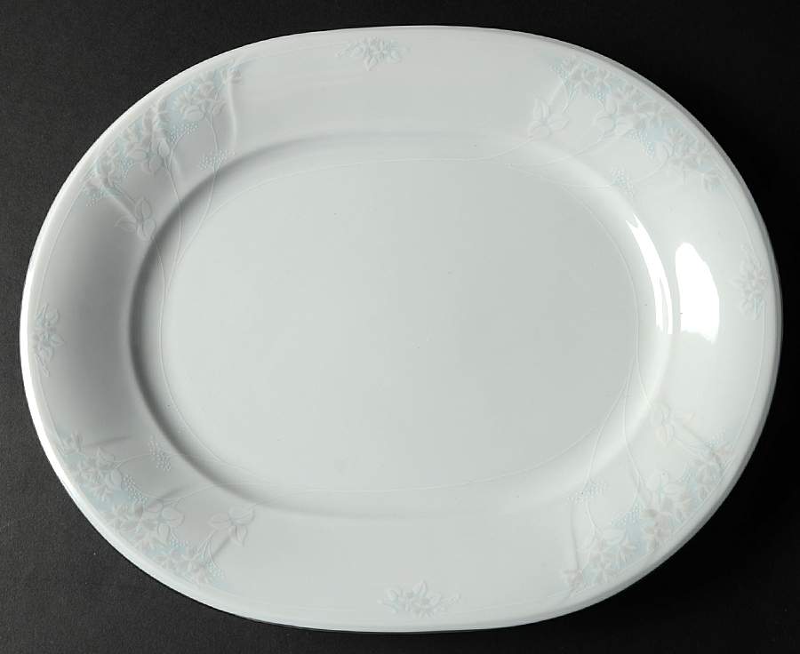 Bambury 13" Oval Serving Platter by Noritake-1