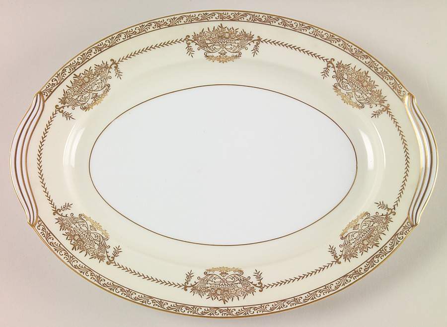 Bancroft 11" Oval Serving Platter by Noritake-1
