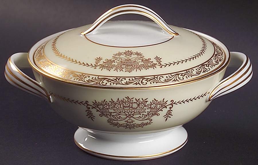 Bancroft Sugar Bowl & Lid by Noritake-1