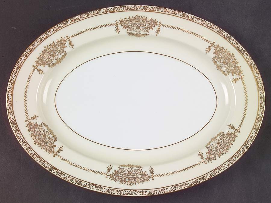 Bancroft 11" Oval Serving Platter by Noritake-1