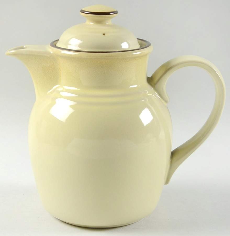 Banana Tea/Coffee Pot & Lid by Noritake-1