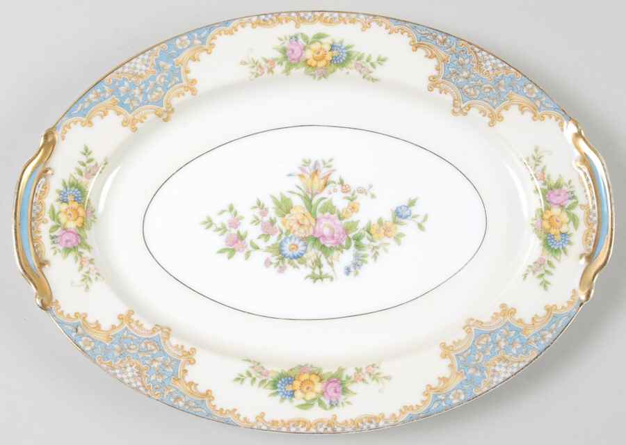Bantry 10" Oval Serving Platter by Noritake-1