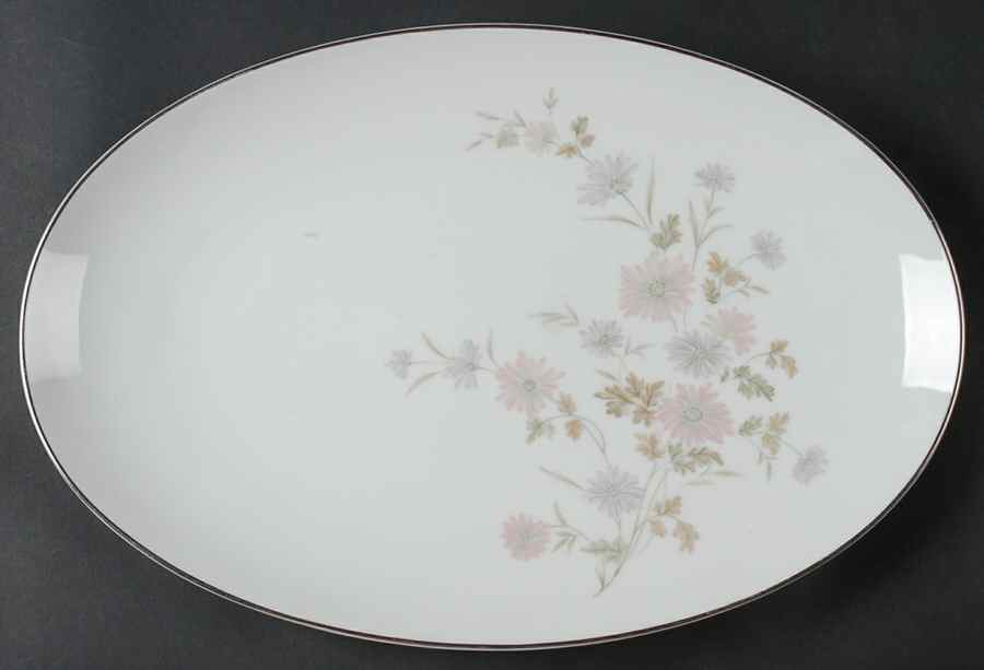 Barbara 16" Oval Serving Platter by Noritake-1