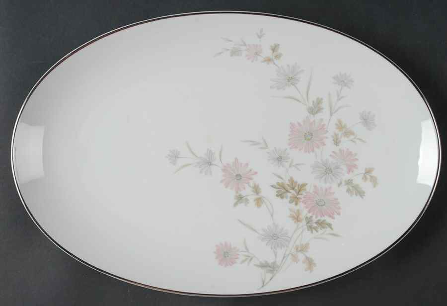 Barbara 14" Oval Serving Platter by Noritake-1