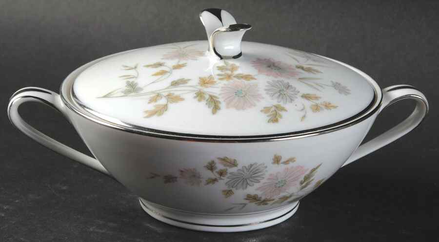 Barbara Sugar Bowl & Lid by Noritake-1