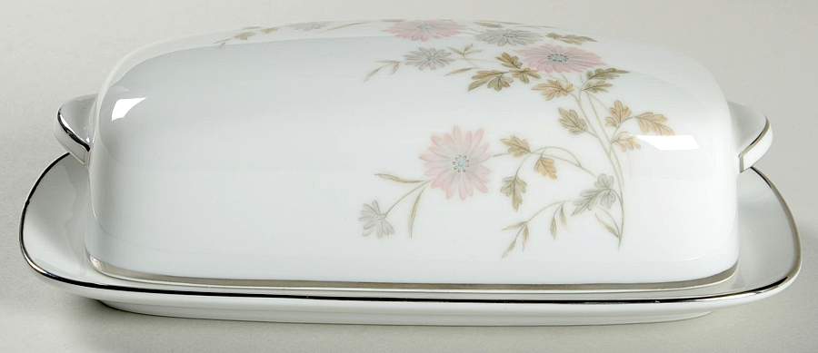 Barbara 1/4 Lb Covered Butter by Noritake-1