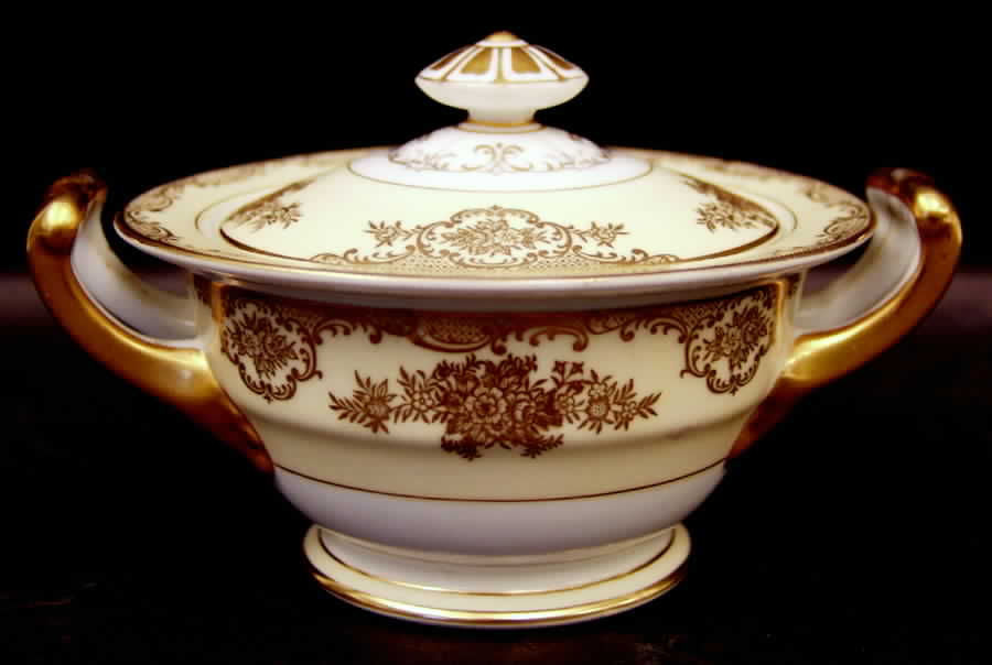 Barbizon Sugar Bowl & Lid by Noritake-1