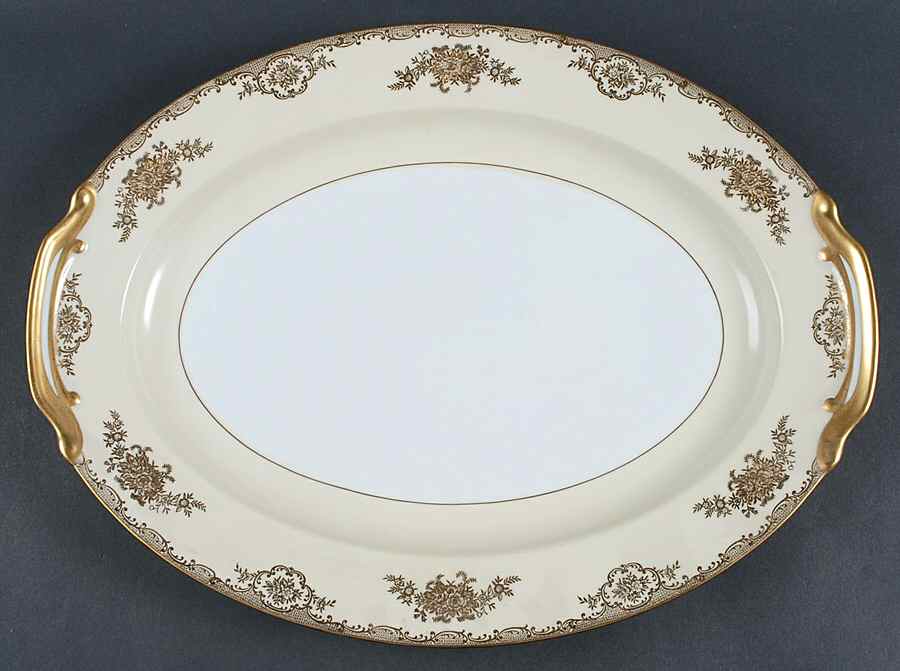 Barbizon 16" Oval Serving Platter by Noritake-1