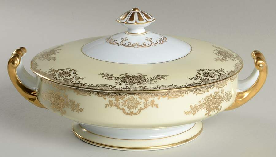 Barbizon Round Covered Vegetable by Noritake-1