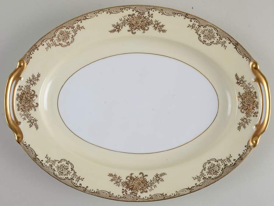 Barbizon 11" Oval Serving Platter by Noritake-1