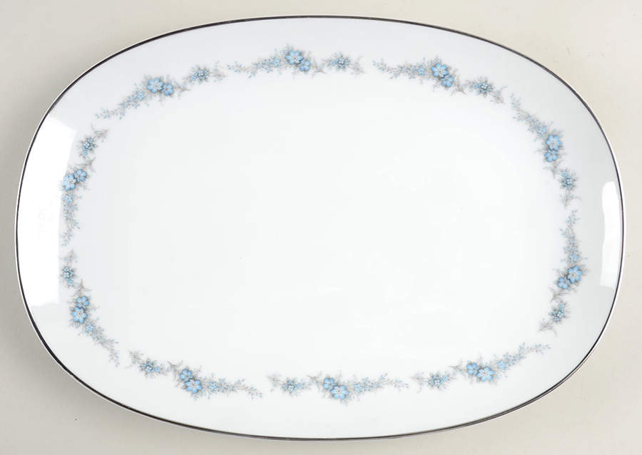 Barcarolle 13" Oval Serving Platter by Noritake-1