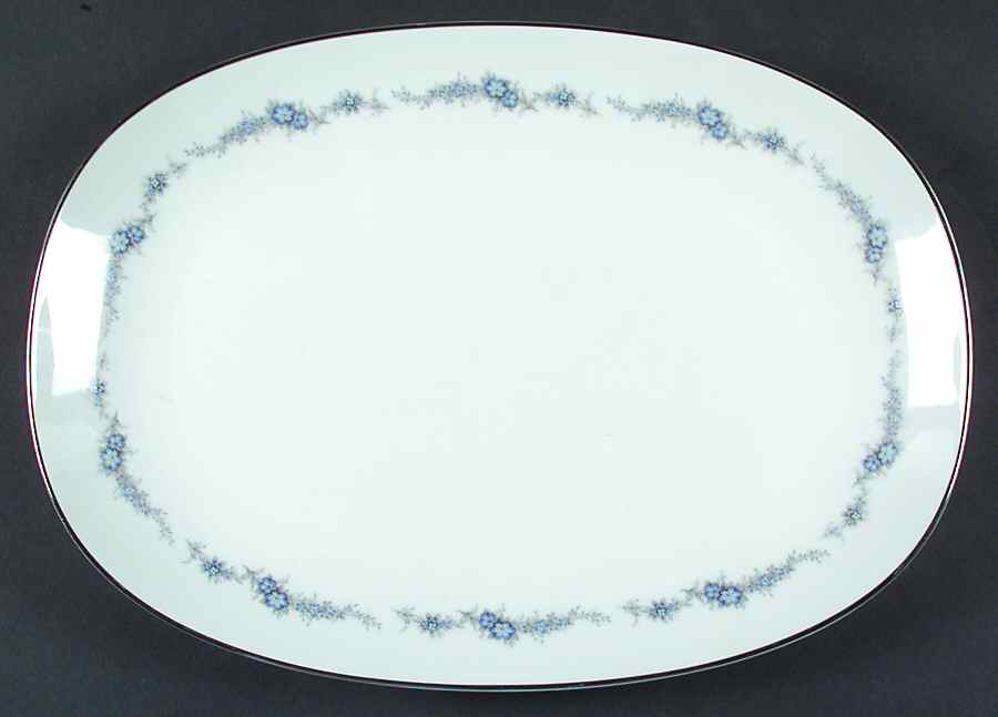 Barcarolle 15" Oval Serving Platter by Noritake-1