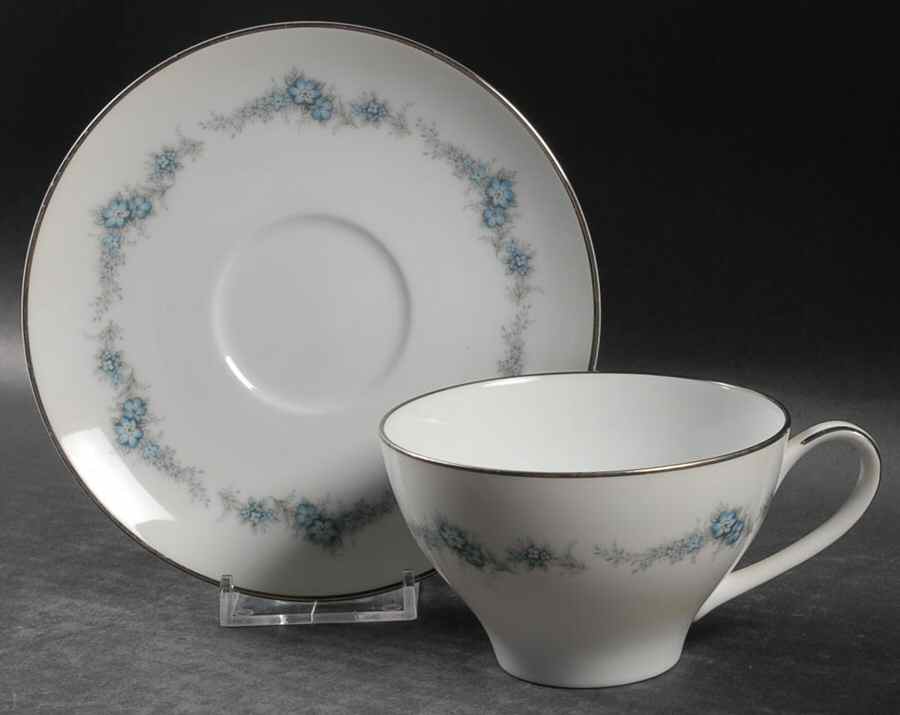 Barcarolle Flat Cup & Saucer Set by Noritake-1