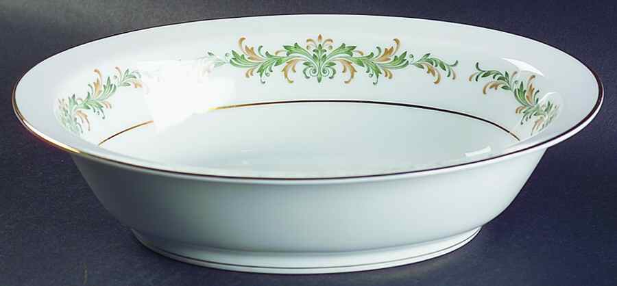 Barcelona 10" Oval Vegetable Bowl by Noritake-1