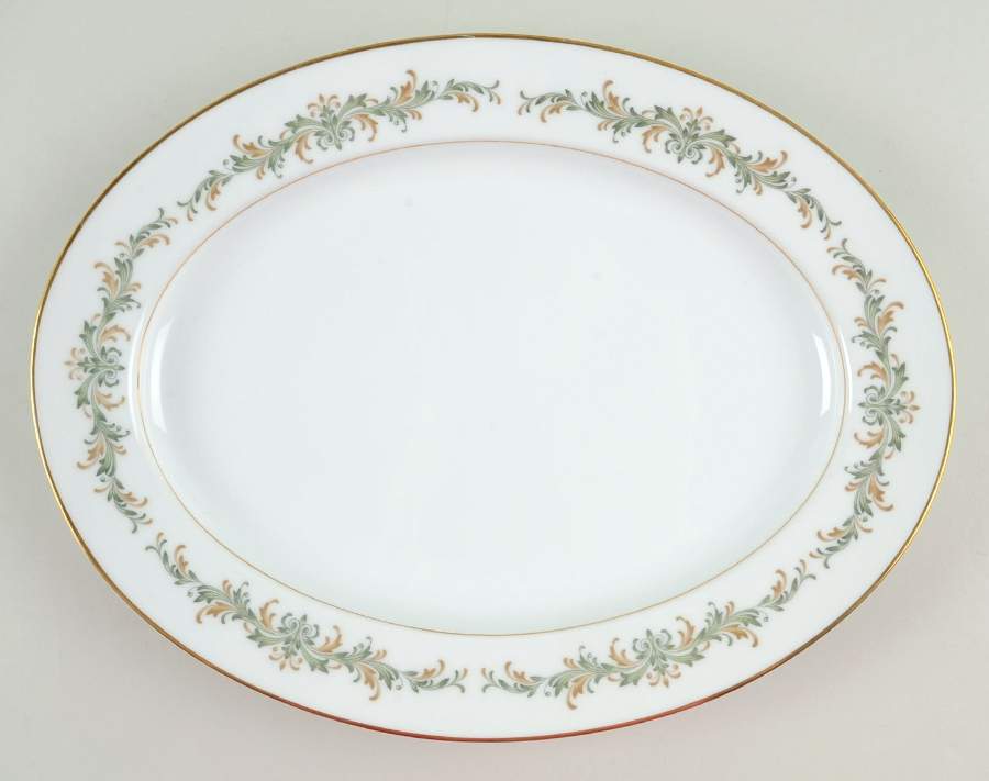 Barcelona 13" Oval Serving Platter by Noritake-1