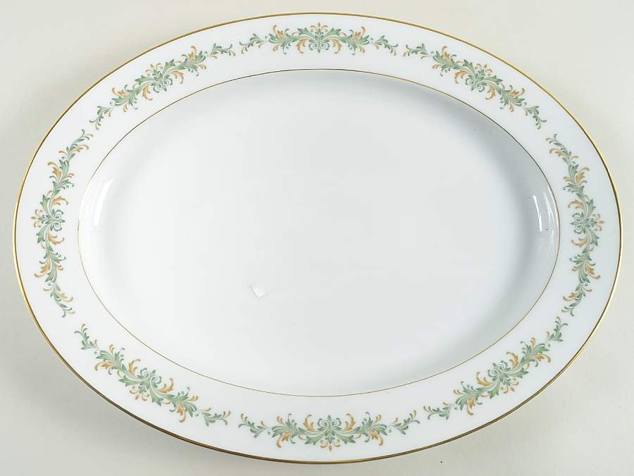 Barcelona 16" Oval Serving Platter by Noritake-1