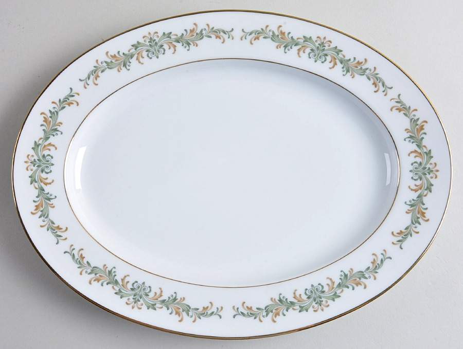 Barcelona 11" Oval Serving Platter by Noritake-1