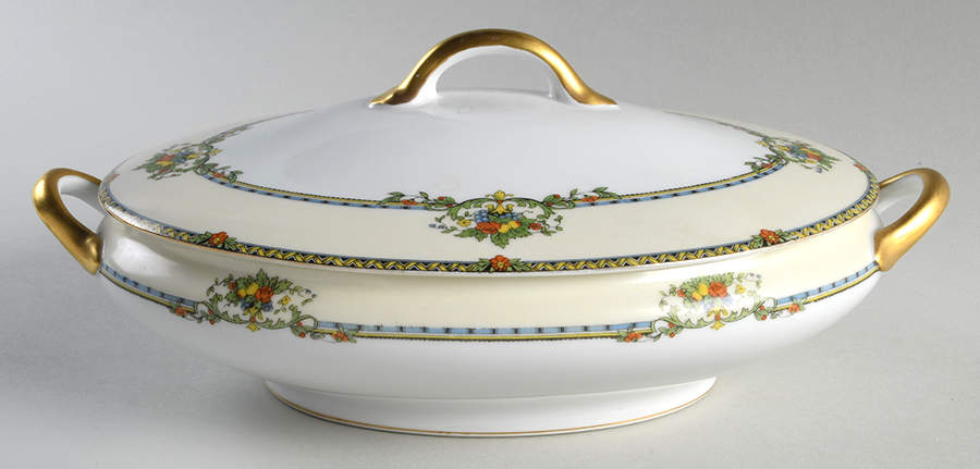 Barcelona Oval Covered Vegetable by Noritake-1