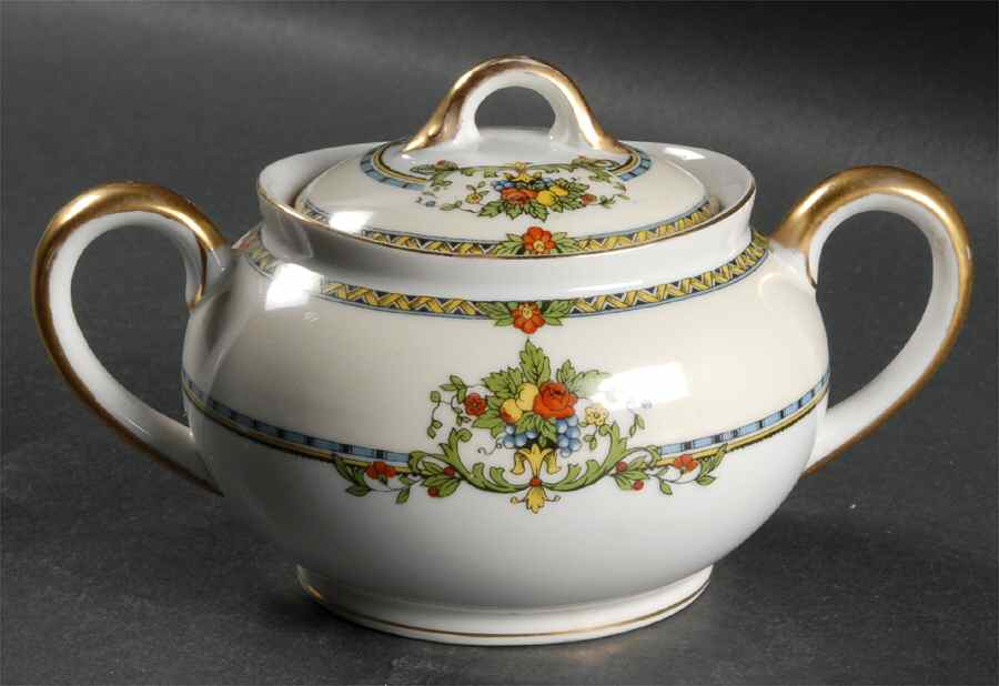 Barcelona Sugar Bowl & Lid by Noritake-1