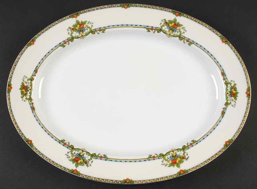Barcelona 13" Oval Serving Platter by Noritake-1